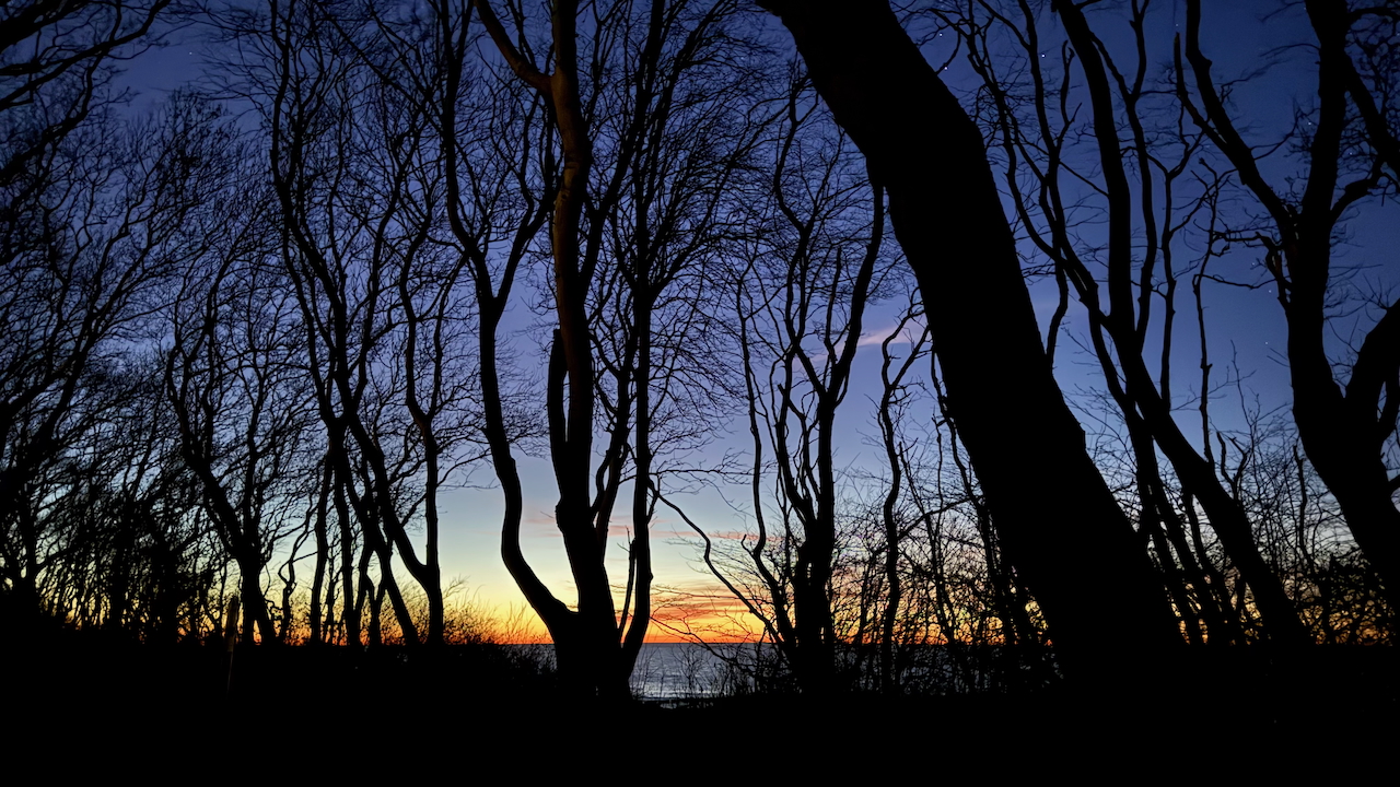 Kühlungsborn in der Dämmerung